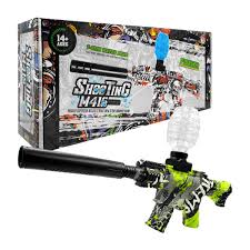 Miniatura 2 de PISTOLA DE HIDROGEL M416 PILA VIOLETA